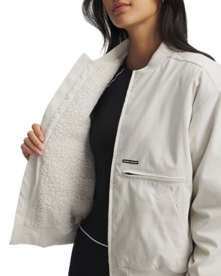 UA Expanse Fleece-Lined Women's Bomber Jacket - Image 4