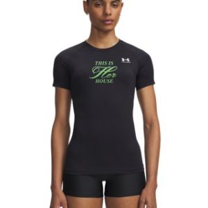 HeatGear® Graphic Women's Compression Short Sleeve