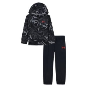 UA Armour Printed Little Boys' Full-Zip Hoodie Set