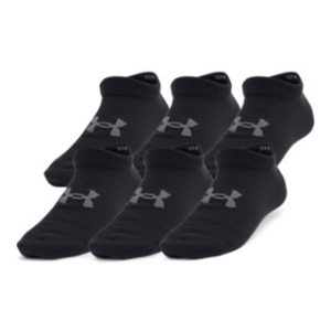 UA Essential Kids' 6-Pack No-Show Socks