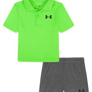 UA Polo Tech Newborn Boys' Shorts Set