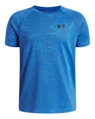 UA Tech™ Jacquard 2.0 Boys' Short Sleeve