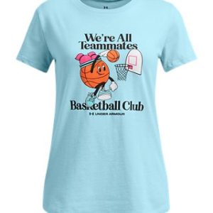 UA Basketball Girls' Short Sleeve