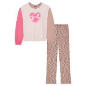 UA Colorblock Twist Flare Toddler Girls' Crewneck & Leggings Set