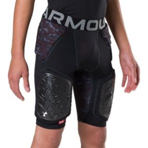 UA Gameday Armour Pro Camo Kids' 5-Pad Girdle