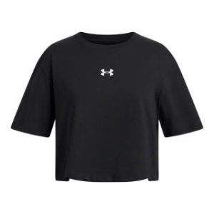 UA Rival Girls' Boxy Crop Short Sleeve