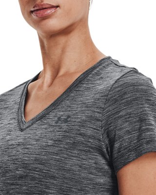 Women's UA Velocity Twist V-Neck Short Sleeve Women's V-Neck Short Sleeve - Image 5