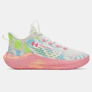 UA Breakthru 5 Kelsey Plum 'Gum Wall' Women's Basketball Shoes