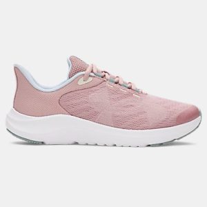UA Pursuit 4 Big Logo Girls' Grade School Running Shoes