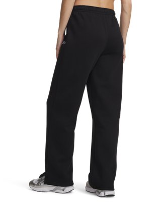 UA Rival Fleece Women's Straight Leg Pants - Image 2