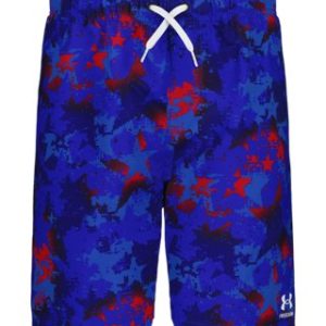 UA Digistar Camo Boys' Volley Shorts