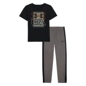 UA Logo Sign Little Boys' Joggers Set