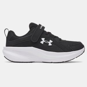 UA Charged+ Assert 11 Wide Boys' Pre-School Running Shoes
