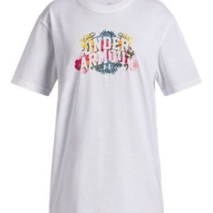 UA Empowerment Patch Girls' Oversized Short Sleeve