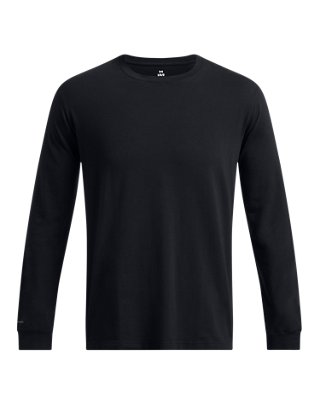 UA Icon Charged Cotton® Men's Long Sleeve - Image 4