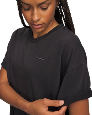 UA Heavyweight Wash Wordmark Boxy Women's Short Sleeve - Image 4