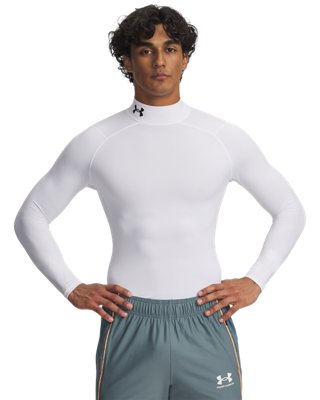 ColdGear® Men's Compression Mock Long Sleeve