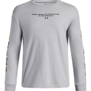 UA Varsity Patch Boys' Long Sleeve