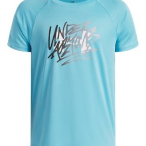 UA Script Logo Boys' Short Sleeve