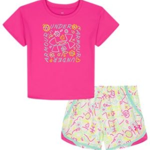 UA Printed Woven Infant Girls' Shorts Set