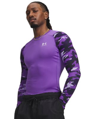 HeatGear® Compression Colorblock Men's Long Sleeve