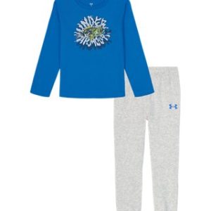 UA Fish Splash Little Boys' Long Sleeve & Joggers Set
