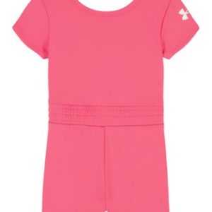 UA Short Sleeve Newborn Girls' Romper