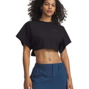 UA Cropped Script Women's Short Sleeve
