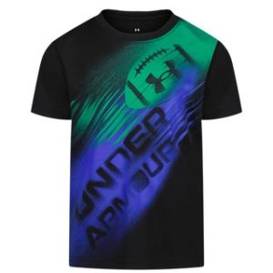 UA Tech™ Football Logo Little Boys' Short Sleeve