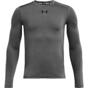 UA Hockey Grippy Boys' Fitted Long Sleeve