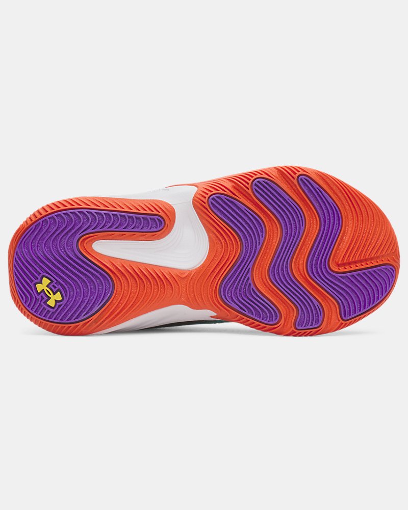 UA Lockdown 8 Patches Pre-School Basketball Shoes - Image 6