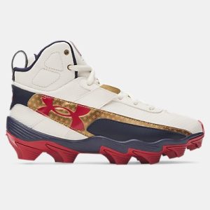 UA Harper 10 RM Jr. LE USA Boys' Baseball Cleats