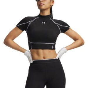 HeatGear® NEOLAST™ Women's Crop Mock Short Sleeve