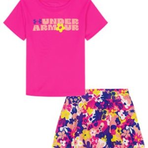 UA Floral Print Little Girls' Skort Set