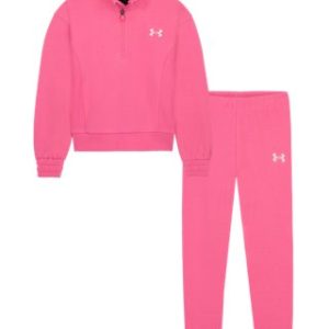 UA Ribbed Fleece Little Girls' Set