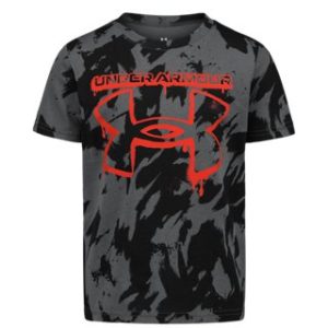 UA Plume Wave Print Logo Little Boys' T-Shirt