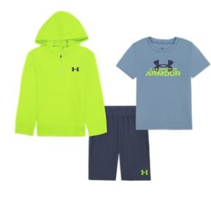 UA 3-Piece Little Boys' Hoodie Set