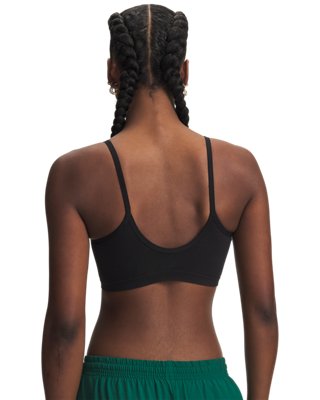 UA Seamless Cotton Low Women's Sports Bra - Image 2