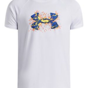 UA Slam Logo Boys' Short Sleeve