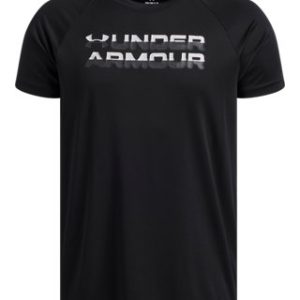 UA Tech™ Split Logo Boys' Short Sleeve