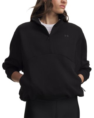 UA Unstoppable Fleece Women's ½ Zip - Image 4
