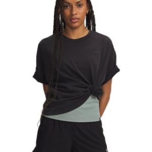 UA Heavyweight Wash Wordmark Boxy Women's Short Sleeve