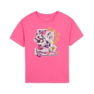 UA Fox Collage Girls' T-Shirt