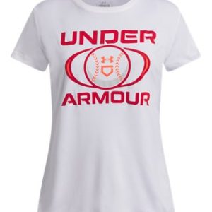 Girls' UA Velocity Softball Short Sleeve null