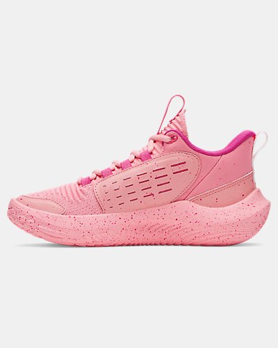 UA Breakthru 5 Kelsey Plum 'Plumberry' Women's Basketball Shoes - Image 2