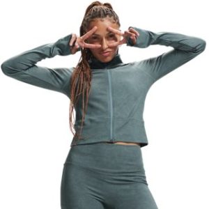 UA Meridian Suede Effect Women's Full Zip
