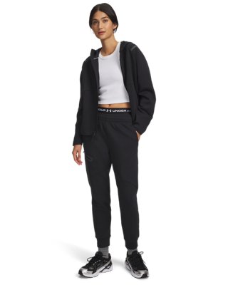 UA Unstoppable Fleece Women's Joggers - Image 4