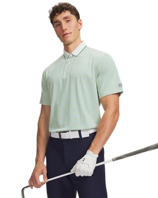 UA ArmourDry Rib Stripe Men's Polo