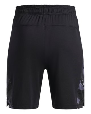 UA Tech™ Vent Print Blocked Boys' Shorts - Image 2